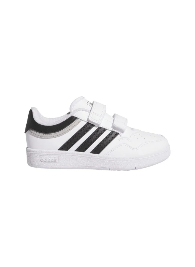 adidas HOOPS 4.0 CF C أبيض كاجوال للأطفال أولاد وبنات مقاس 2.5