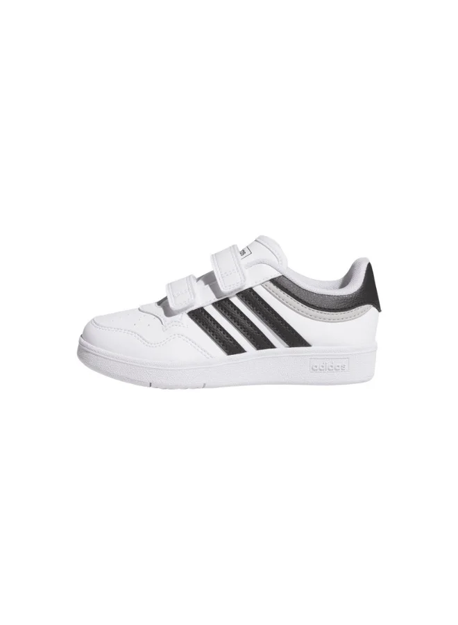 adidas HOOPS 4.0 CF C أبيض كاجوال للأطفال أولاد وبنات مقاس 2.5