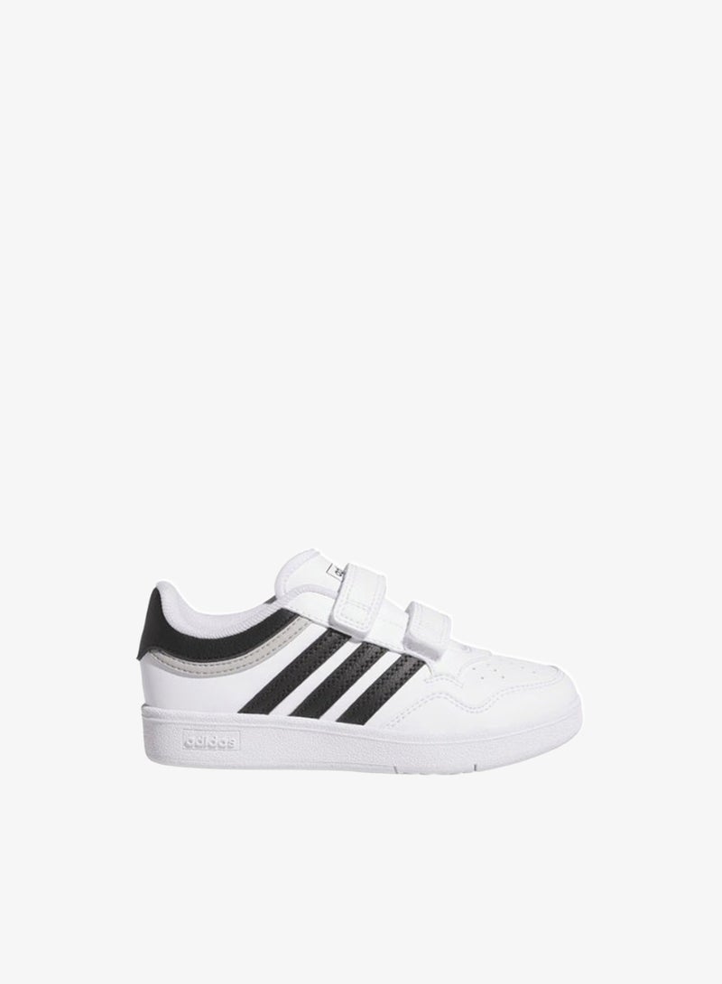 اديداس أحذية كرة سلة للأطفال هووبس . سي يو أبيض - Image 5