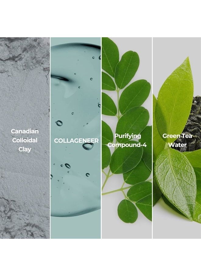 Pore Clarifying Clay Mask - Minimizes Enlarged Pores Blackheads and Excess Sebum (Stick mask)