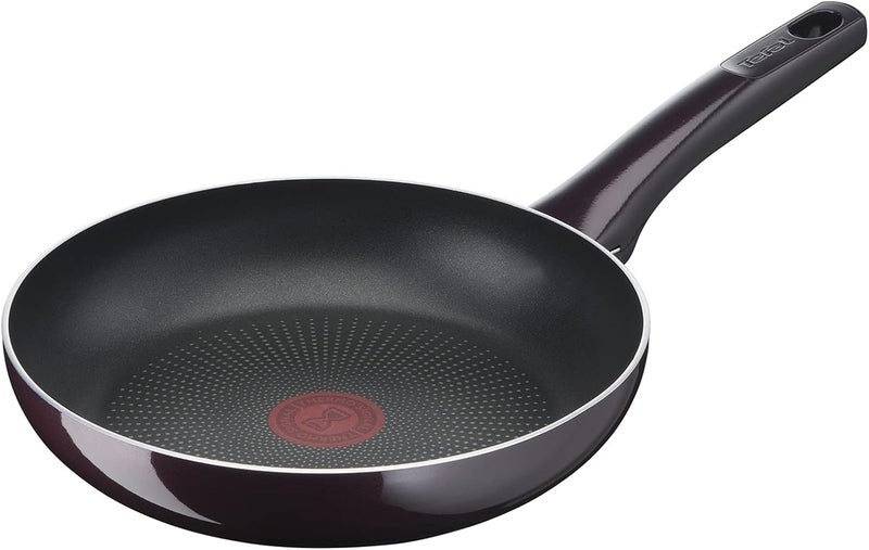 T-fal TEFAL Frying Pan | G6 Resist Intense 32 cm Non-Stick Frypan With Thermo Spot | Burgundy | 2 Years Warranty | D5220883 - Image 1