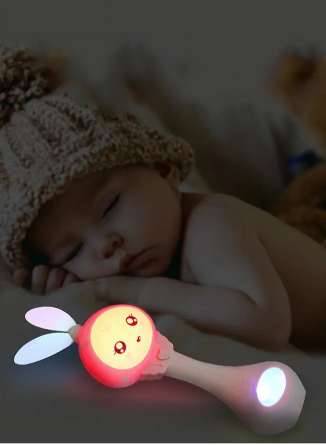 sobebear Baby Rattles Teething Toys with Music and Lights - Soft Silicone Newborn Teether for Babies 0-12 Months - Image 5