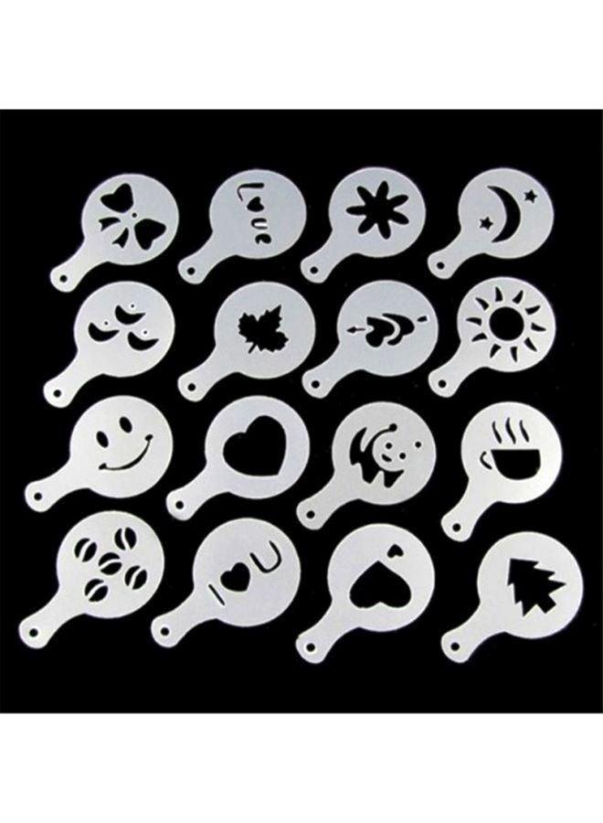 Sharpdo Coffee Drawing Mould White 13.2x8.5cm - Image 4