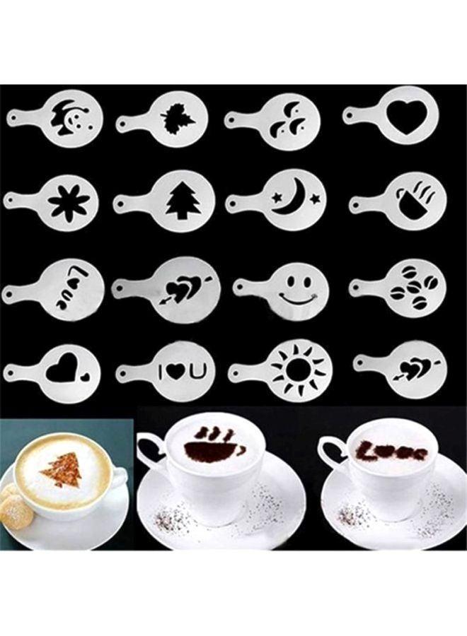 Sharpdo Coffee Drawing Mould White 13.2x8.5cm - Image 3