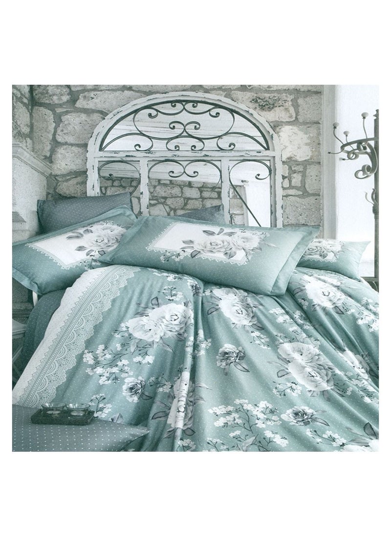 Family Bed quilt set Cotton 3 pieces size 240 x 240 cm model 150 from Family Bed  - Image 2