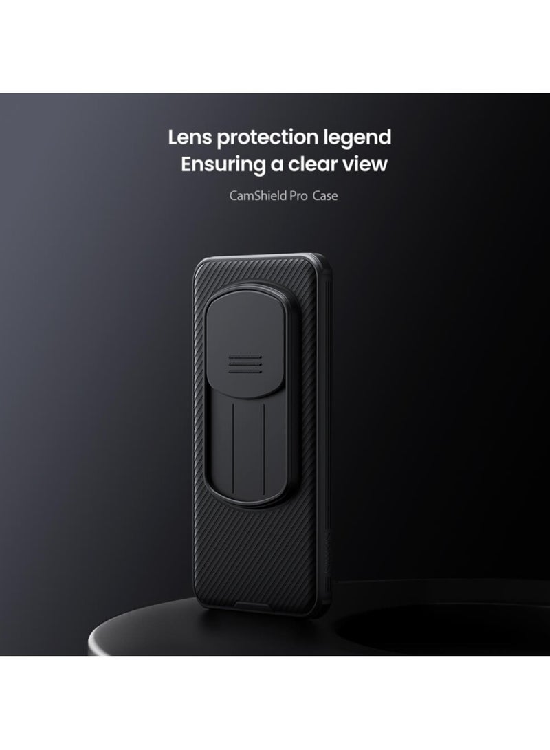 Nillkin Honor Magic7 Pro Case Camshield Cover with Slide Camera Lens Protection PC Back  TPU Frame Bumper Protection Anti Fingerprint Soft Delicate Touch Designed for Honor Magic 7 Pro - Image 2