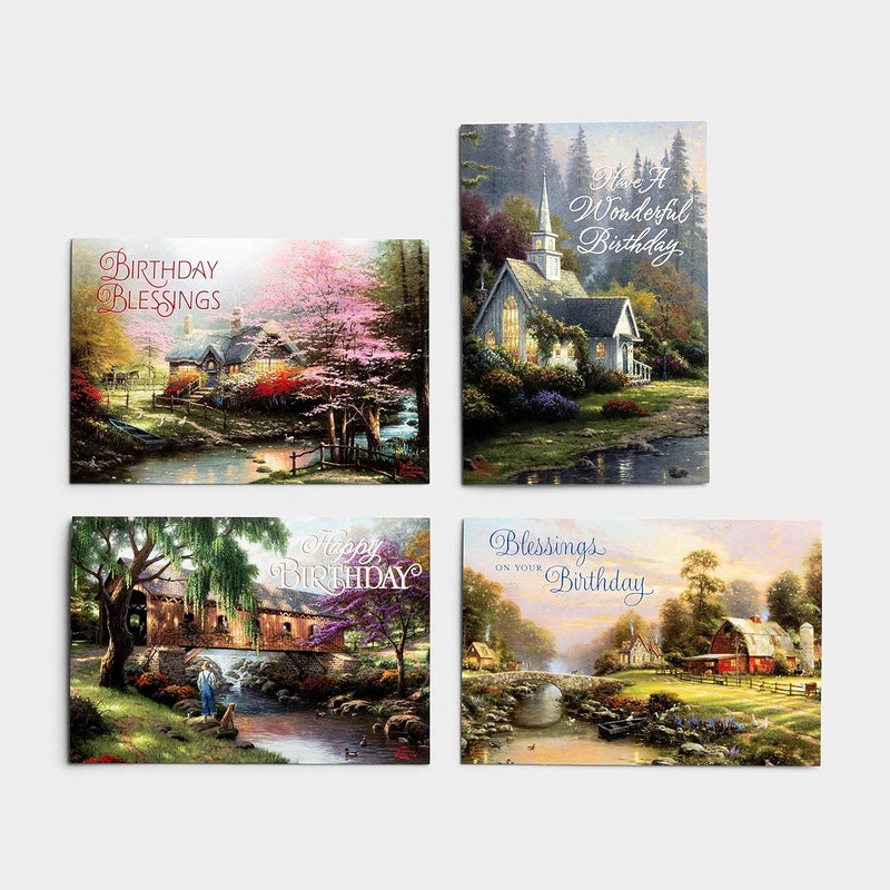 DaySpring Birthday  Inspirational Boxed Cards  Thomas Kinkade  70107 - Image 2