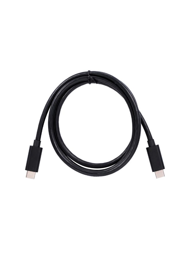 Type-C To Type-C USB Data Charging Cable Black - Image 4