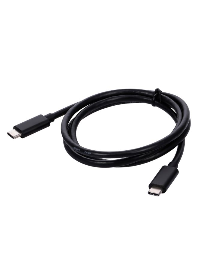 Type-C To Type-C USB Data Charging Cable Black - Image 3