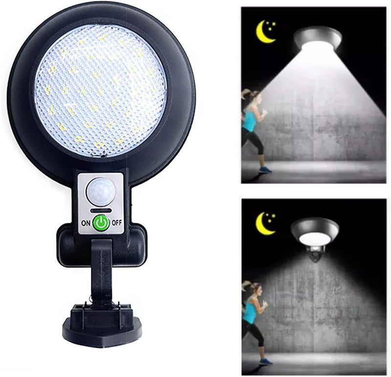 OUCRIY Outdoor Solar Wall Lamp with Motion Sensor Waterproof 5.5V 2.5W for Garden, Patio, Villa, Balcony, Garage - Image 2