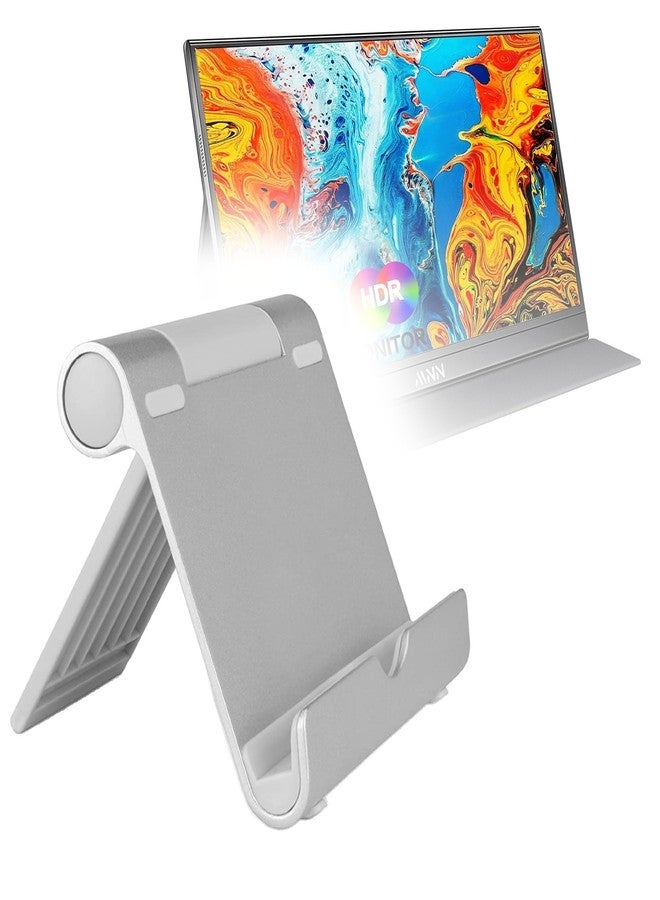 BoxWave Stand and Mount Compatible with Newsoul MNN Portable Monitor M156F01 (15.6 in) - VersaView Aluminum Stand, Portable, Multi Angle Viewing Sturdy - Image 1