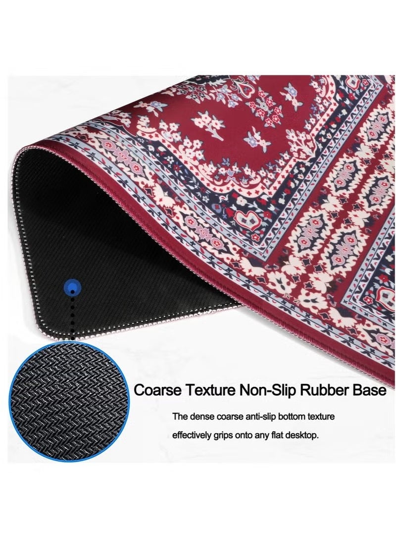 Beauenty Large Desk Mouse Pad, Waterproof Gaming Mouse Pad, 800 x 300 x 3mm,  Gaming Mouse Pad, XXL Desk Mat, Non-Slip Desk Mat, XL Gaming Mouse Pad, Thick Rubber Desk Pad Mouse Pad, Suitable for Gaming, Office, and Home Use - Image 3