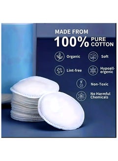venex 320 Round Makeup Remover Cotton Pads,100% pure cotton pads for face, cleansing cotton rounds, makeup pads  (pack of 4 × 80 = 320 cotton rounds)  - Image 5
