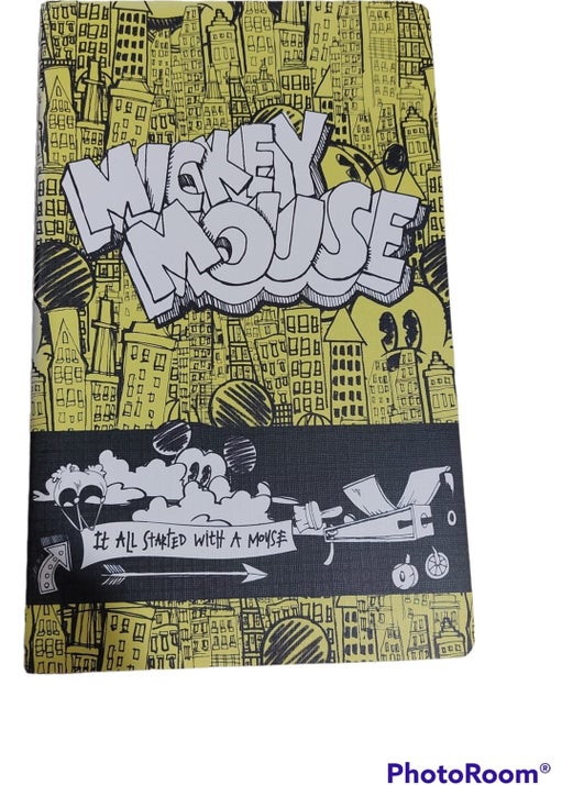 Mickey Mouse 40 Sheets Lined Notebook (13X21)