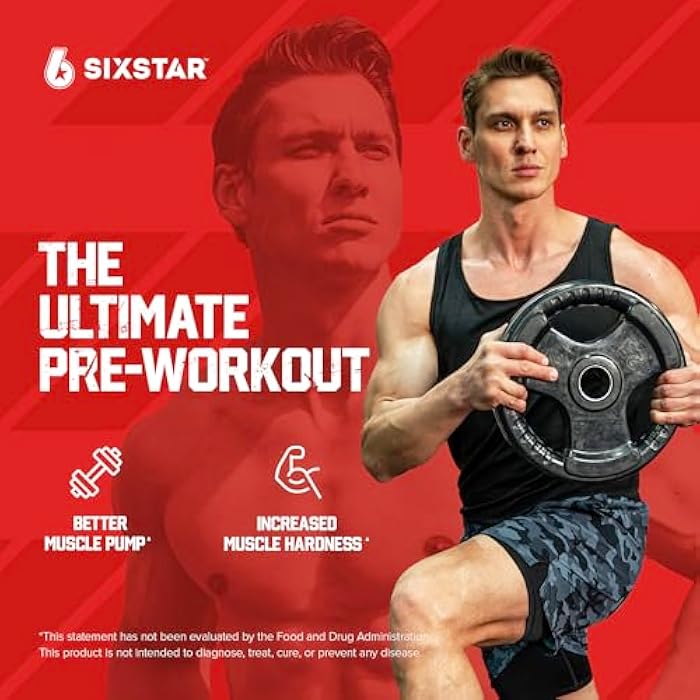 Six Star Nitric Oxide Supplements for Men & Women, Muscle Builder (60 Count) - Nitric Oxide Booster Pills Muscle Pump Pre Workout Supplement - Sports Nutrition for Muscle Building, Strength & Energy - Image 3