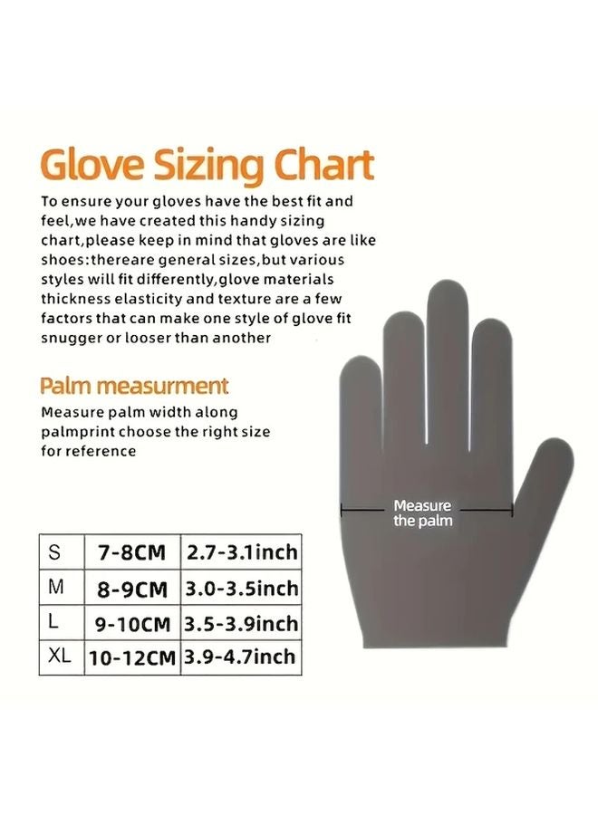 Black Disposable Nitrile Gloves Durable Comfortable Kitchen Tattoo Hair Dye Salon - Image 4