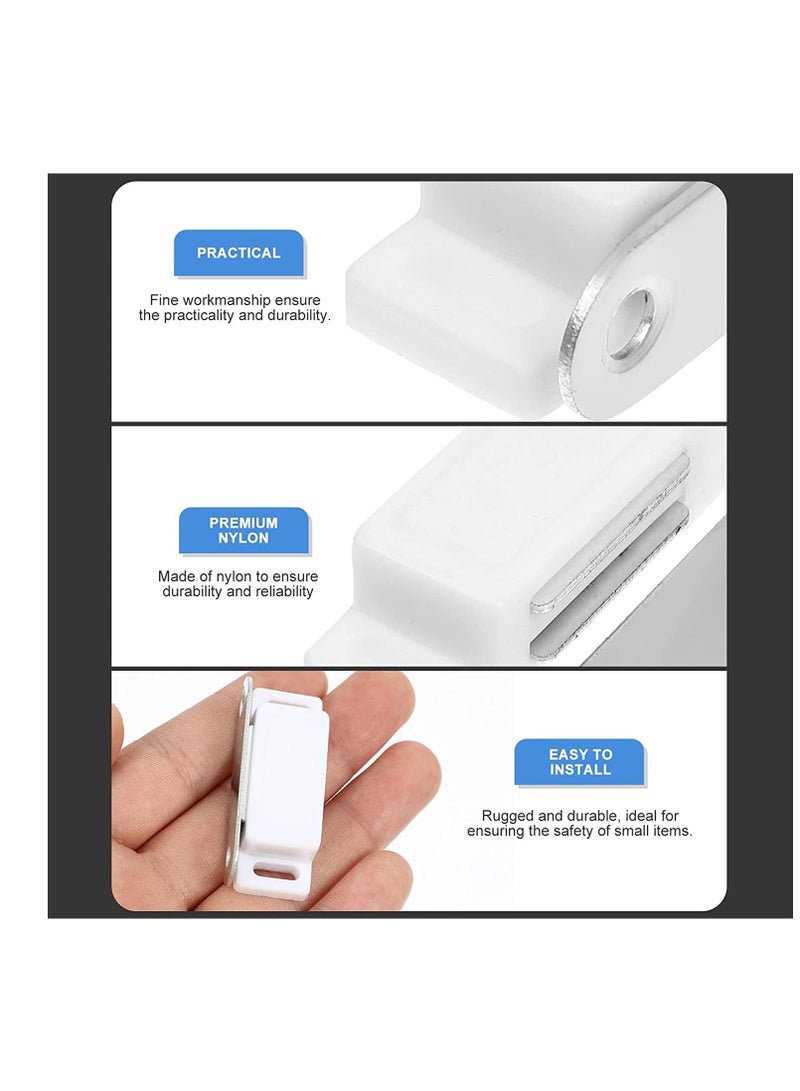 ABBASALI 20pcs Cabinet Magnets Magnetic Door Closure Catch  - Image 2