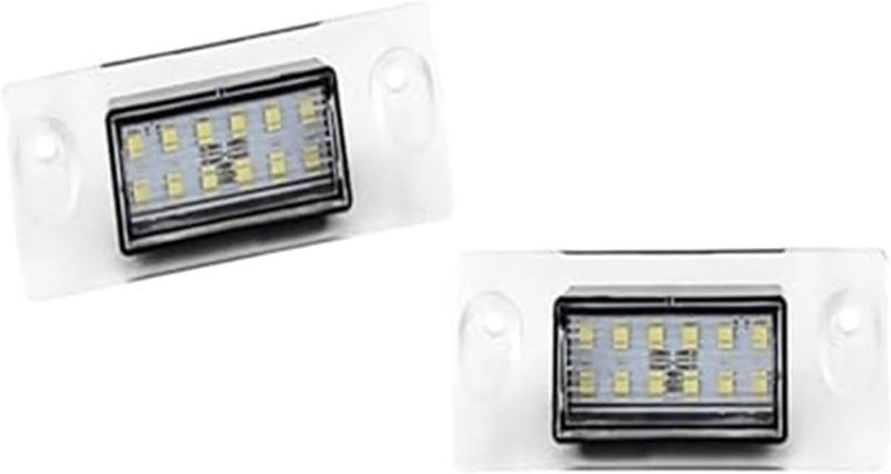 QASULER 2pcs Error Free Car License Plate Light - Image 1