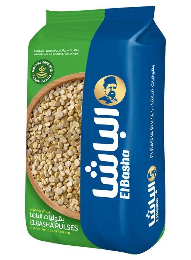 El Basha Split Faba Beans 800G, Dry Split Fava For Soup Stew And Traditional Recipes - Image 1