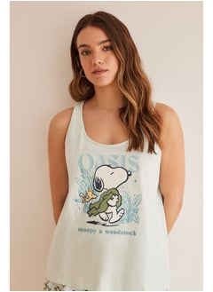 women'secret cotton pajamas with Snoopy straps  - Image 1