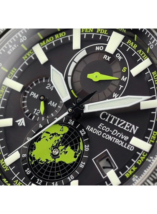 CITIZEN Men's Multi Dial Japanese Quartz Watch with Stainless Steel Strap BY3006-53E, Silver, Bracelet - Image 5