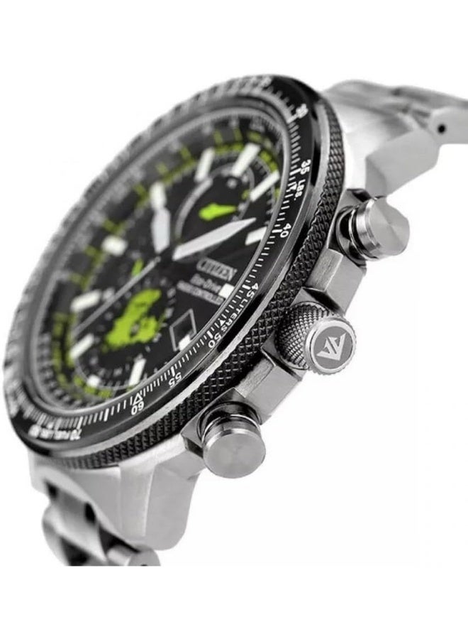 CITIZEN Men's Multi Dial Japanese Quartz Watch with Stainless Steel Strap BY3006-53E, Silver, Bracelet - Image 4