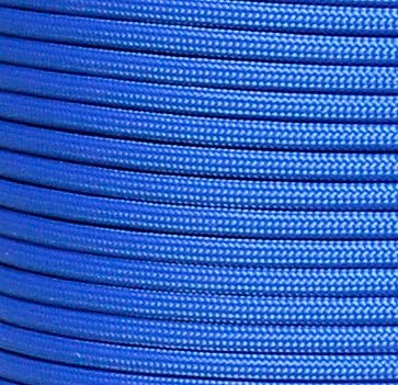 US Ropes Type III Commercial 550 Paracord 100' Hank Made in USA Survival Cord Parachute Outdoor (Royal Blue) - Image 1