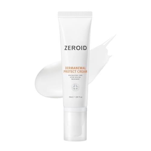 ZEROID Dermanewal Protect Cream Revitalizing Care After Special Treatment Facial Moisturizer Face Cream for Sensitive Skin Face Lotion for Dry Skin Soothing Hydrating 169 fl oz 50ml - Image 1