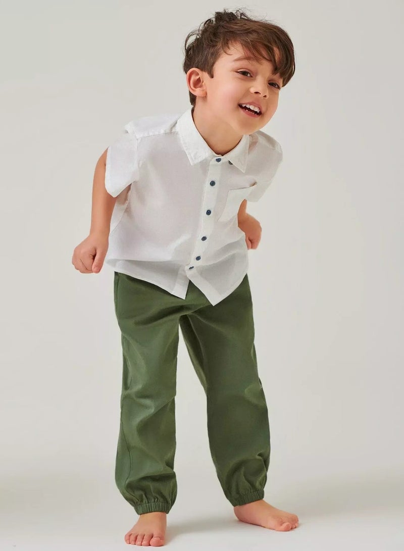 Toddler Boys Patch Pocket Shirt  - Image 4