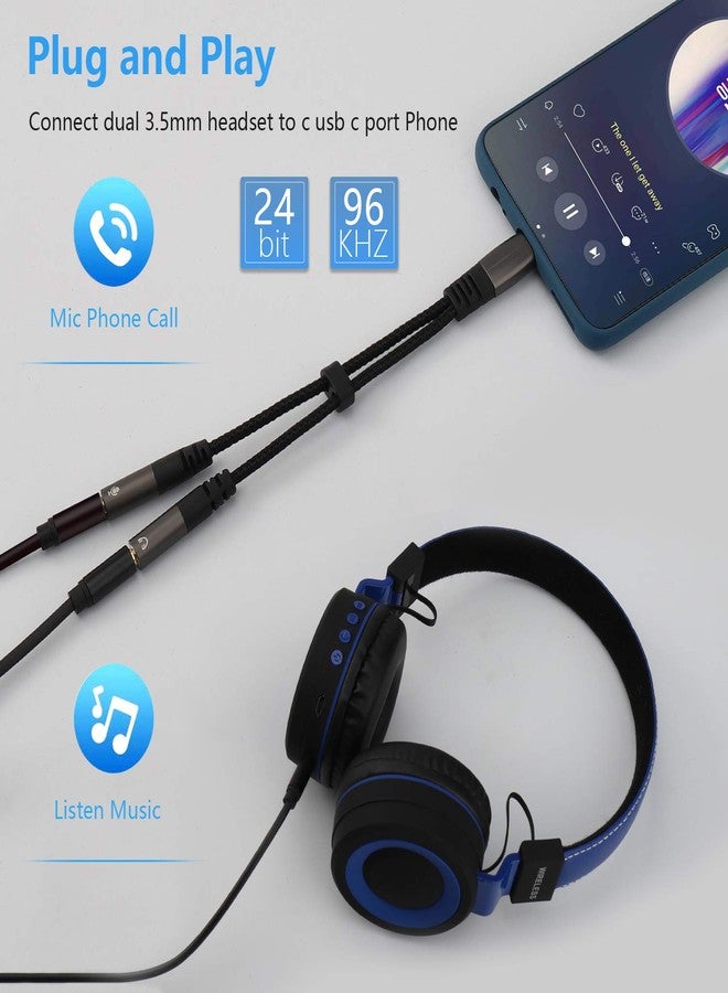 LecLooc USB C Microphone Adapter, USB C to 3.5mm Combo 3.5mm Hi Fi Audio & Mic Jack Splitter Compatible with iPhone 16 15 Pro Max/15 Pro/15 Plus,iPad Pro/Air, MacBook, Pixel 9 8 7, Galaxy S24 23 S22 - Image 3