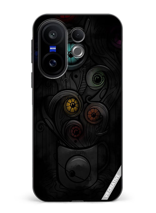 غطاء حماية لجهاز Vivo X200 FE بتصميم متعدد الألوان