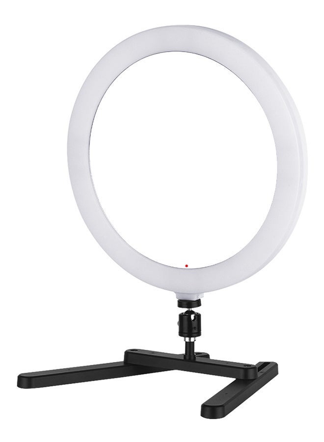 NIBEMINENT Selfie Desktop LED Ring Light White/Black 