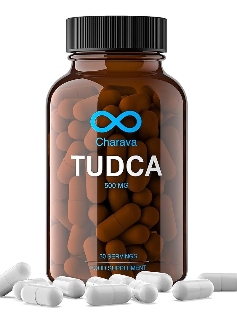 Charava - Charava Tudca 250mg | Liver Support & Detox | Promotes Healthy Cholesterol & Insulin | Vegan | UK Based & Tested | 30 Day Supply - Image 1