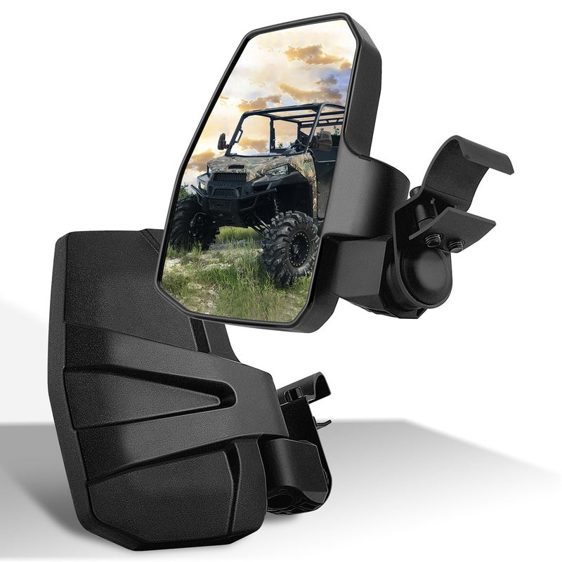 SHEJISI Ranger Side Mirrors,You No Longer Need to Adjust by Handï¼ŒInnovative Automatic Reset Function,New SHEJISI UTV Mirrors Compatible with Polaris Ranger General, Can Am Defender HD8 10, 2021-2025 Commander - Image 1