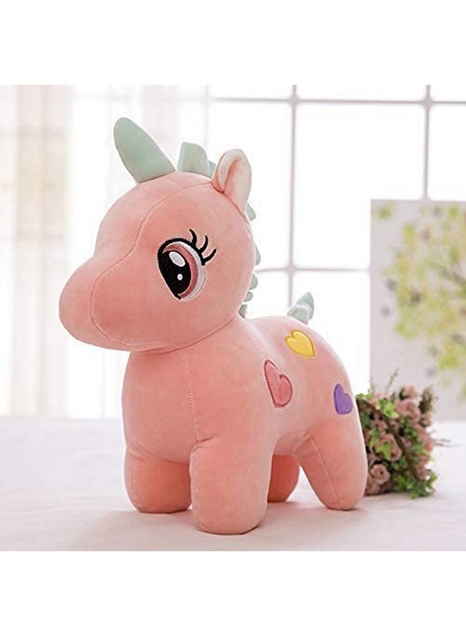 AVSHUB Soft Toys Unicorn Soft Toy For Kids Animal Cute Lovely Cartoon Lovable Huggable Birthday Gift Babies For New Born Girls Boy Home Decor (25 Cm Pink) 9Buy24Unicornpink25Cm