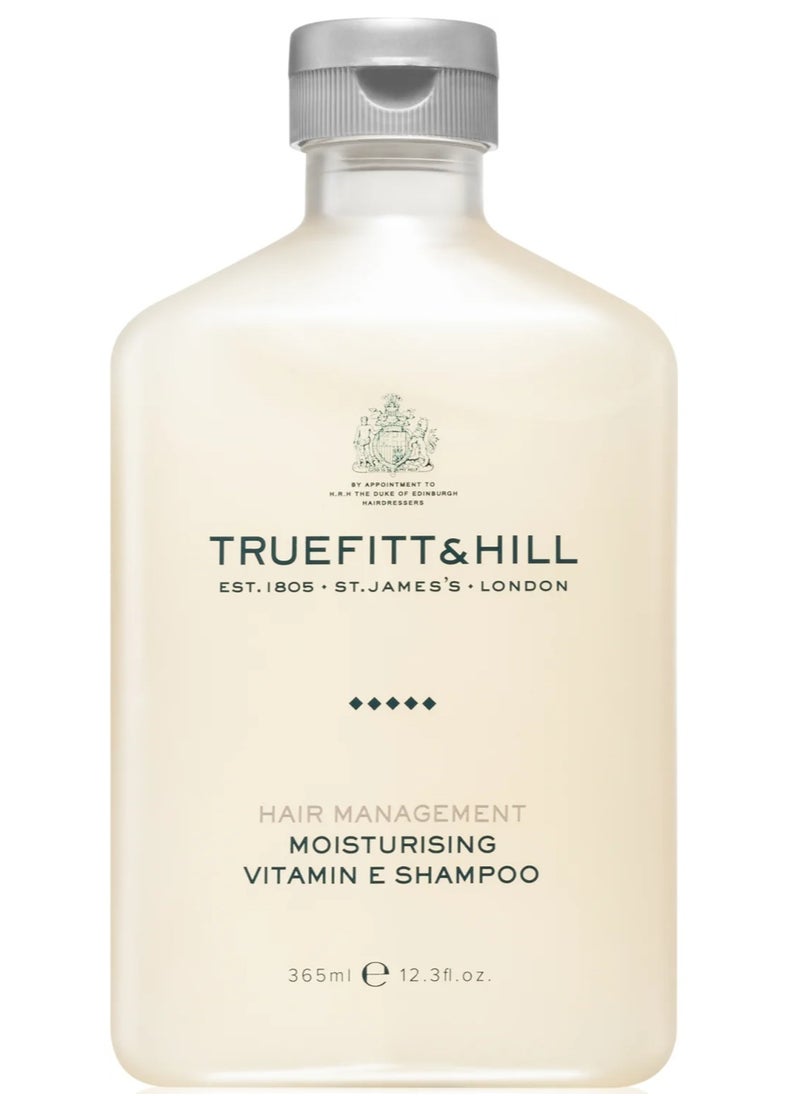Truefitt & Hill إدارة الشعر: شامبو مرطب بفيتامين E، يرطب ويغذي الشعر، برائحة الليمون والبرغموت، 365 مل / 12.38 أونصة.  - Image 1