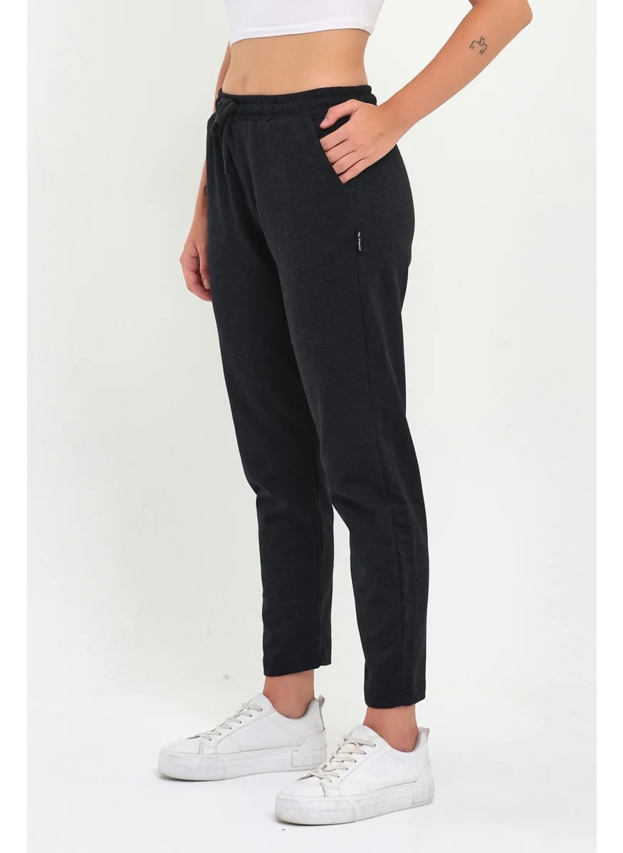 mmetalic Metalic Black-Navy-Grey-Anthracite Women's Navy Blue Classic Pocket 4-Pack Sweatpants