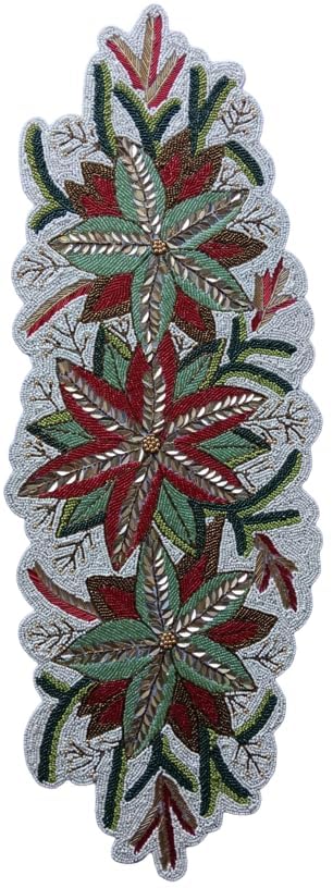 AIVIK Premium Handcraf Beautiful Beaded Table Runner Craftsmanship 13 36 Inch BR020 - Image 5