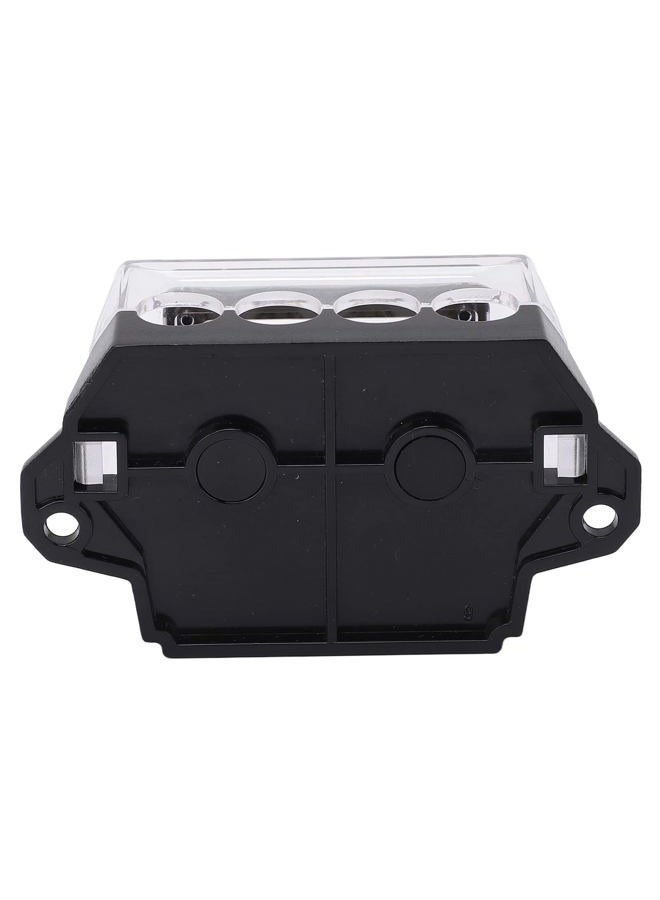 Aramox Power Ground Distribution Blocks, Power Distribution Block 0 Gauge to 4 Gauge Ground Wire Splitter Audio Distributor for Cars Boats - Image 5