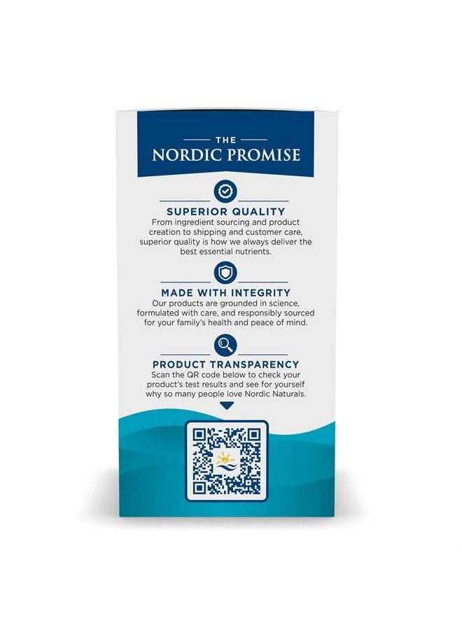 NORDIC NATURALS - Ultimate Omega + CoQ10, Lemon - 120 Soft Gels - 1280 mg Omega-3 + 100 mg CoQ10 - Heart Health, Cellular Energy, Antioxidant Support - Non-GMO - 60 Servings - Image 1