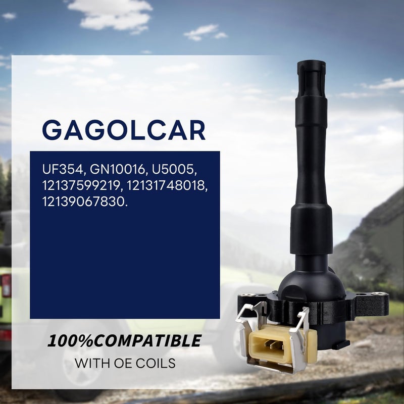 GAGOLCAR ملف الإشعال GAGOLCAR UF354 متوافق مع طرازات بي إم دبليو ولاند روفر - Image 2