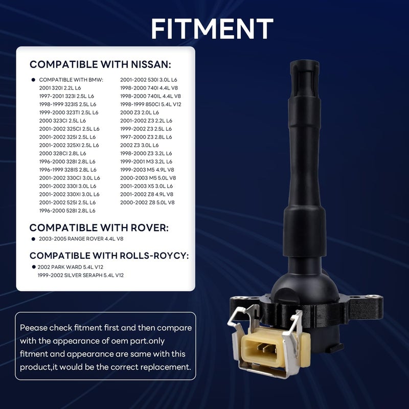 GAGOLCAR ملف الإشعال GAGOLCAR UF354 متوافق مع طرازات بي إم دبليو ولاند روفر - Image 4