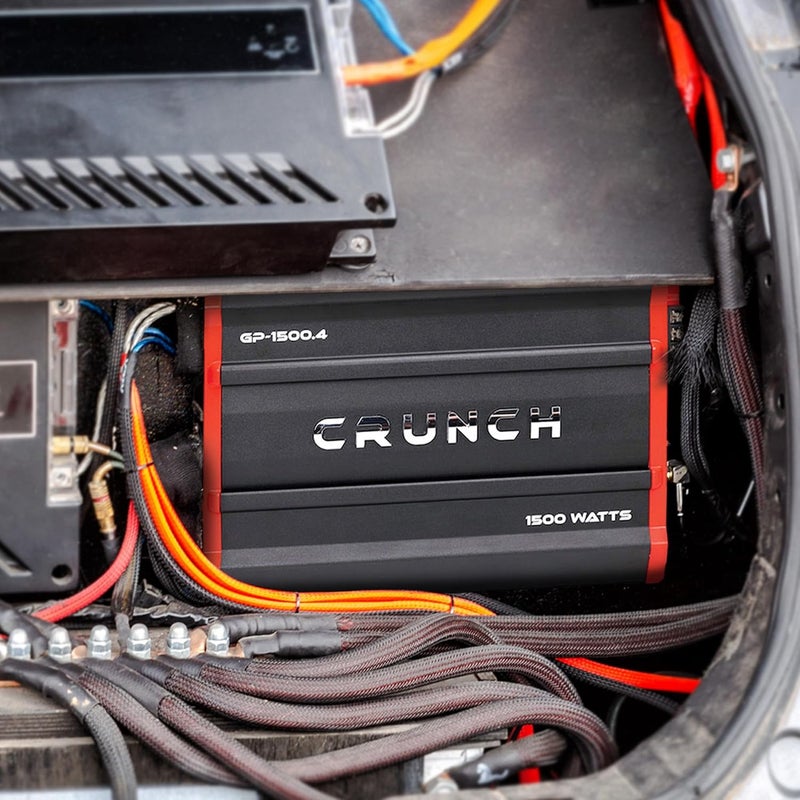Crunch Ground Pounder GP-1500.4 1500 Watt 4 Channel Amplifier - Image 5