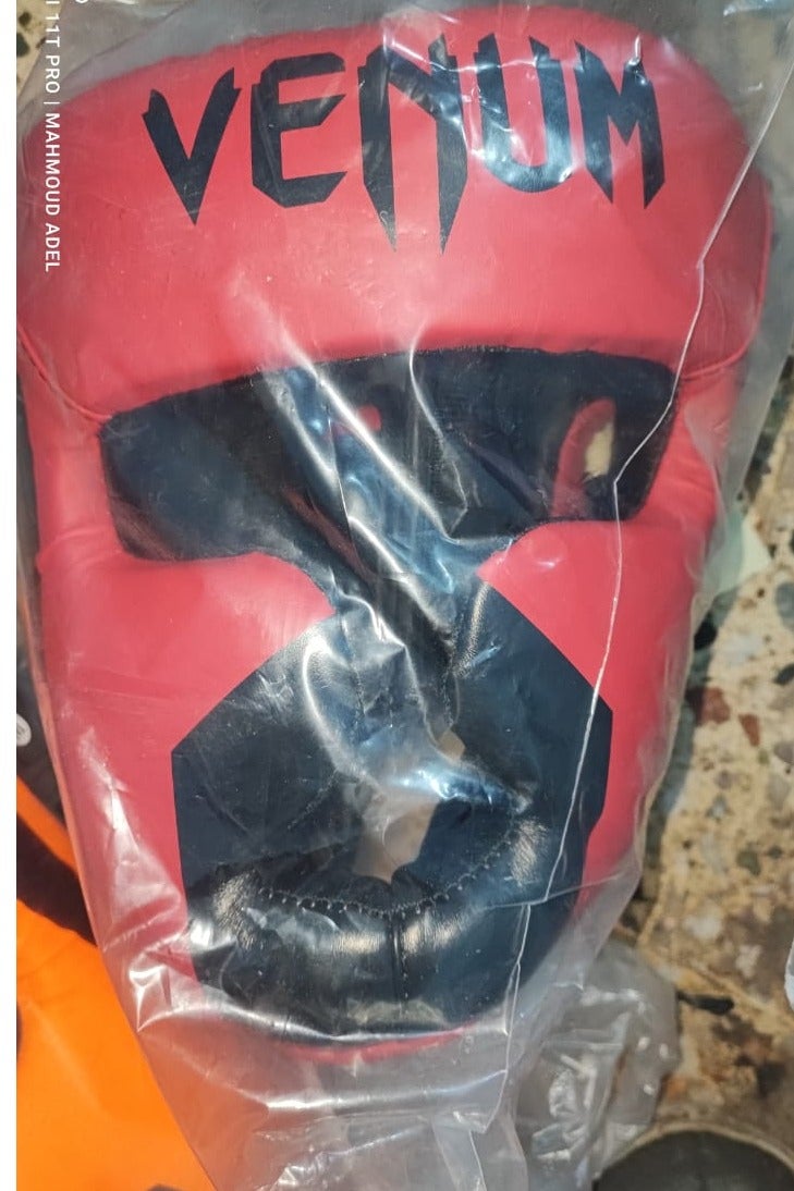 فينوم خوذة ملاكمة وواقي رأس احترافي من الجلد الطبيعي للتدريب والقتال - تصميم مريح ومتين لحماية الوجه والرأس - للرجال والنساء-مقاس M_ معدات رياضيه، أدوات رياضية ، تمارين رياضيه ، لياقه بدنيه، العاب رياضيه ، العاب للجيم - Image 2