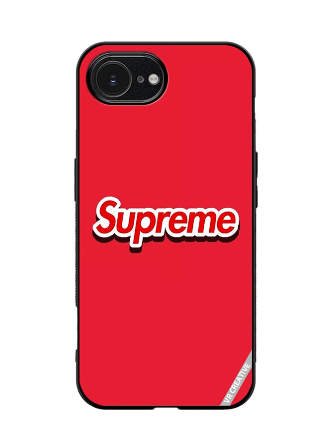 Protective Case Cover For Apple iPhone 16e Supreme Design Multicolour