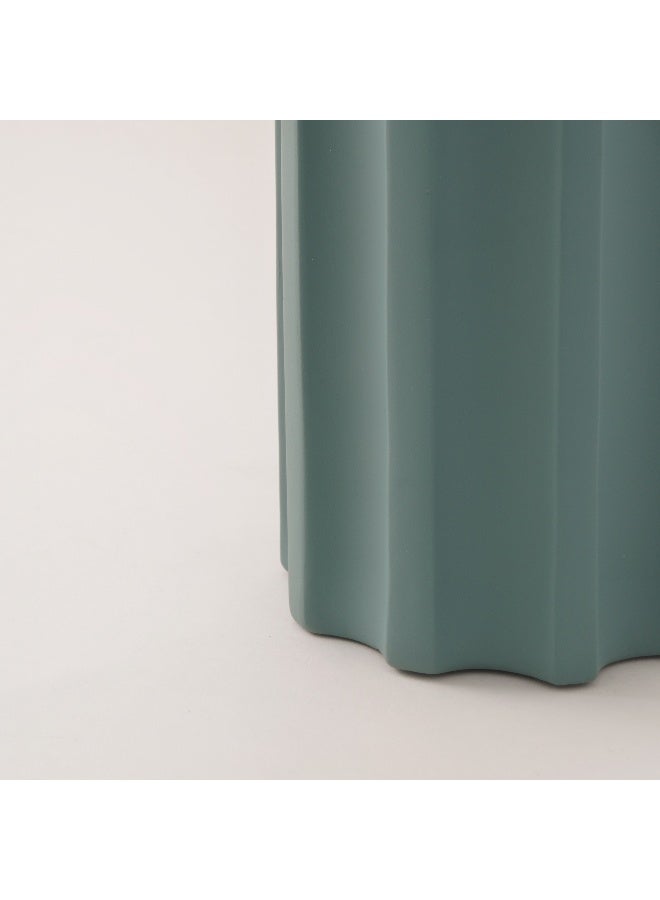 Homez Ceramic Candle Holder Taibah Collection, Green 15*10*10Cm - Image 5