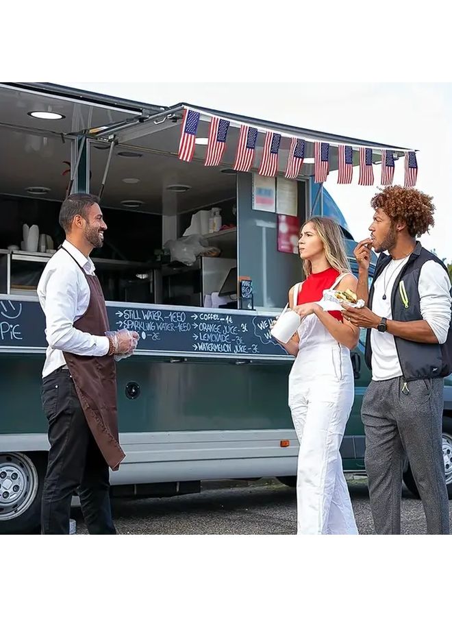 20 قطعة راية العلم الأمريكي ديكور الرابع من يوليو لحفلات يوم الاستقلال في الهواء الطلق - Image 5