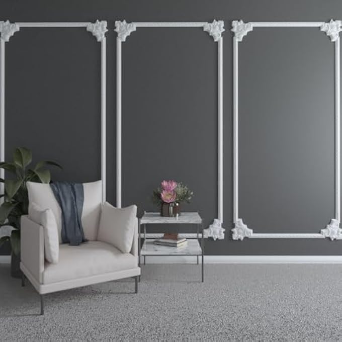 PML12X12JA-2 JACKSON CORNER PANEL MOULDING, WHITE - Image 3