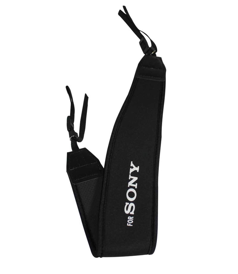SUPERNIC Neck/Shoulder Load Bearing Neoprene Elastic Strap/Belt All Series DSLR, SLR Cameras Work (Compatible with Sony) with Microfiber Cloth - Image 1