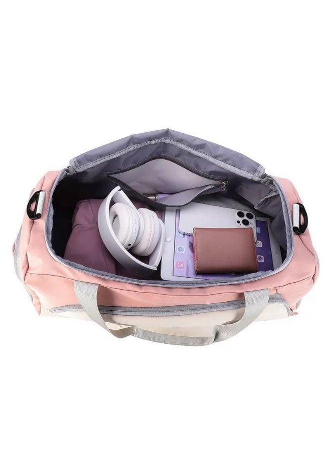 شنط رياضية للرجال والنساء شنط رياضية مع مساحة تخزين للحذاء شنطة لياقة بدنية خفيفة الوزن للرياضة والسباحة واللياقة البدنية والتخييم ورحلات قماش - Image 5